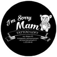 Логотип компании I`m sorry Mam, тату-лофт